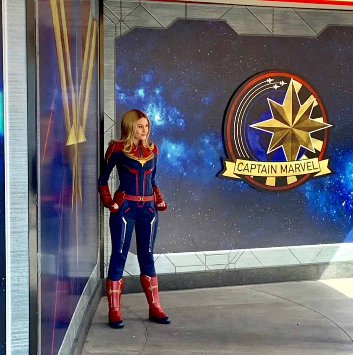 PHOTOS, VIDEO: Captain Marvel Meet and Greet Debuts at Disney