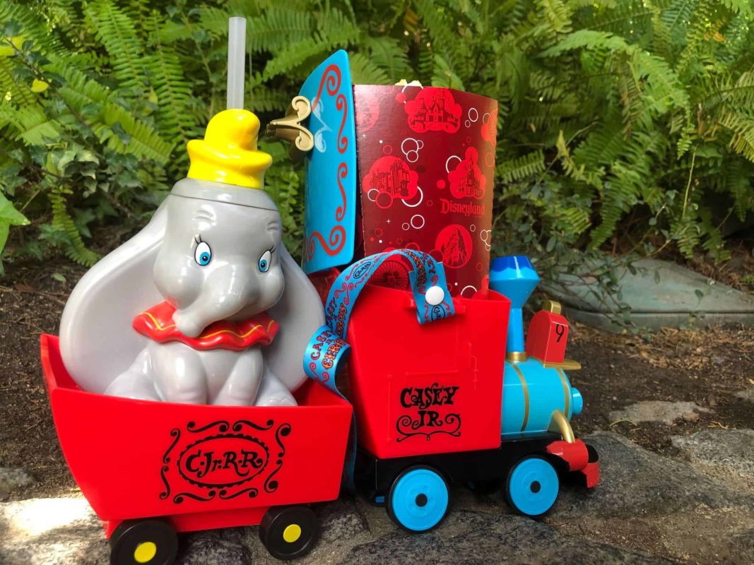 disney popcorn bucket and dumbo sipper cup