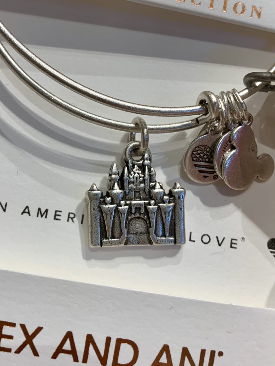 Gold and Silver Sleeping Beauty Castle Alex and Ani Bangle