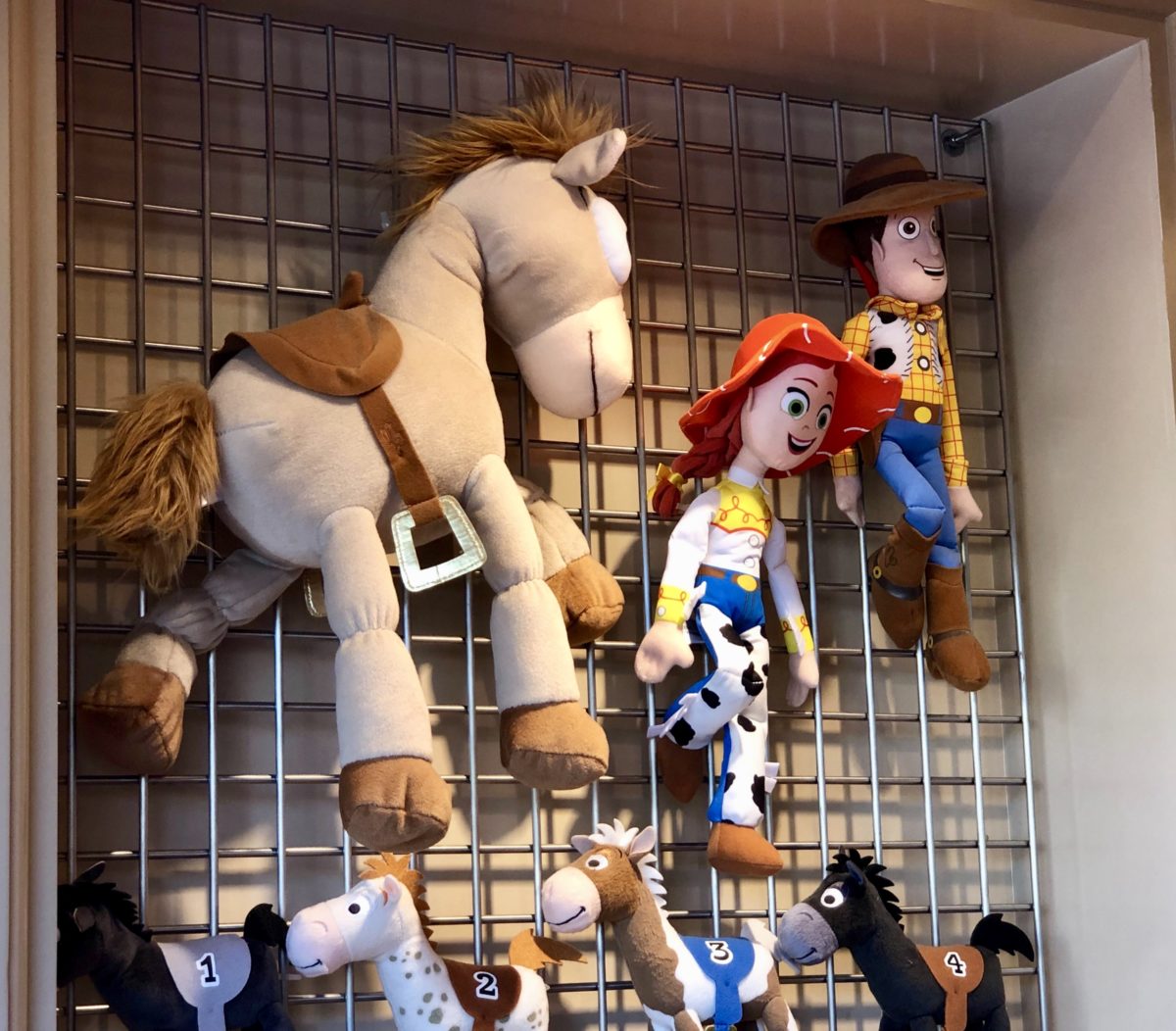 Jessie Prize at Bullseye Stallion Stampede Pixar Pier Disney California Adventure