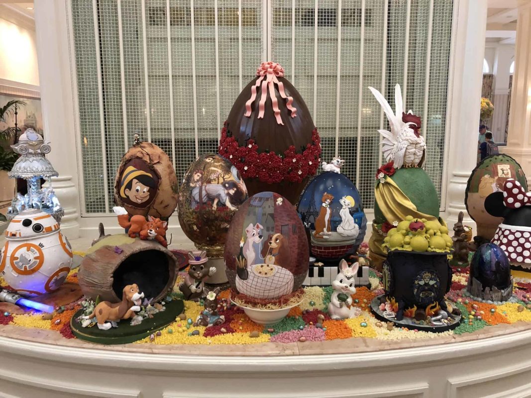 easter egg display