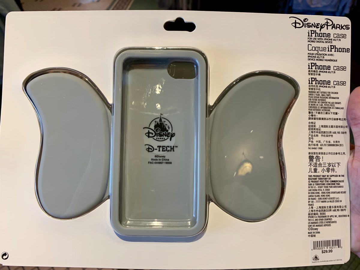 Dumbo D Tech iPhone Case Disneyland