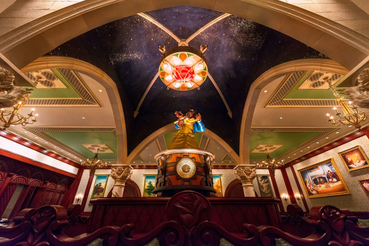 Magic Kingdom Be Our Guest Beast Belle Music Box Room