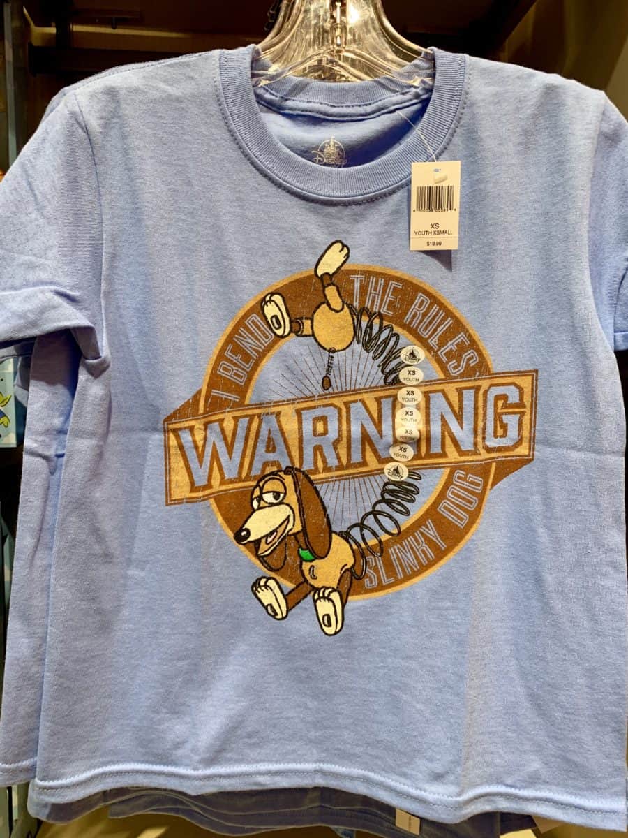 slinky dog t shirt