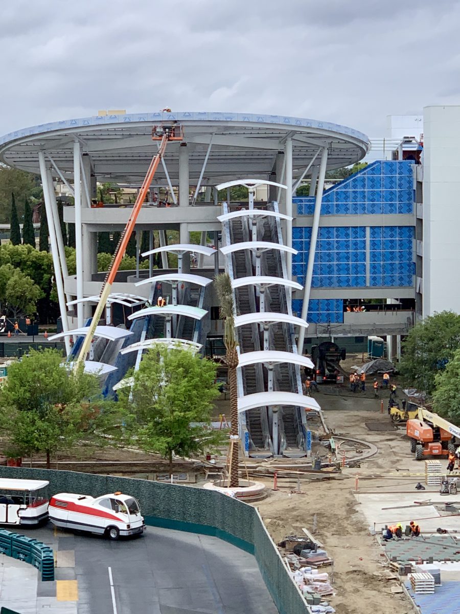 Pixar Pals Parking Structure Update May 8 2019