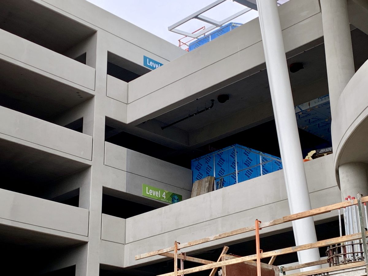 Pixar Pals Parking Structure Update May 8 2019
