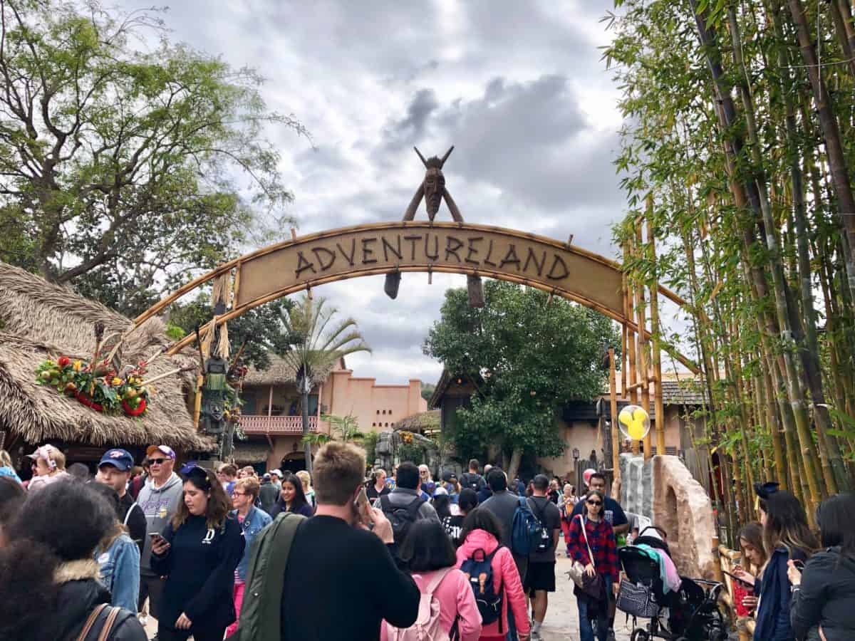 Adventureland's New Entrance Sign
