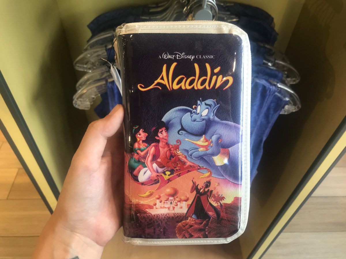 aladdin vhs merchandise 