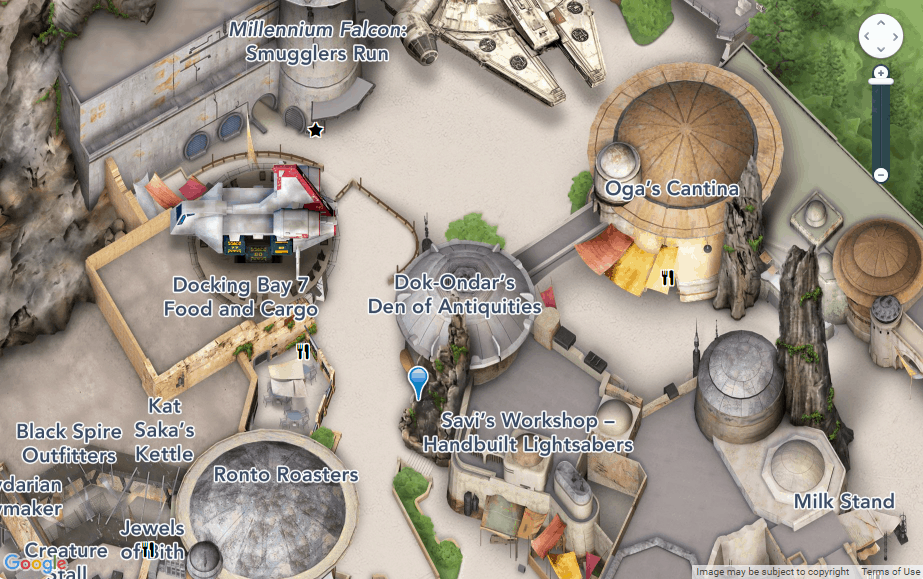 Black Spire Outpost Map