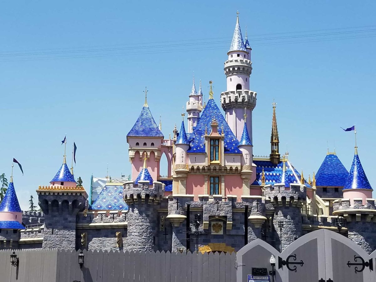 pop town sleeping beauty castle