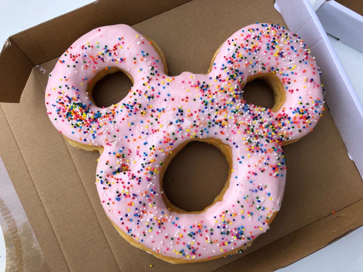 mickey donut pillow