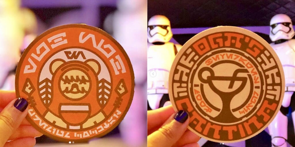 Star Wars: Galaxy's Edge Oga's Cantina Coasters 