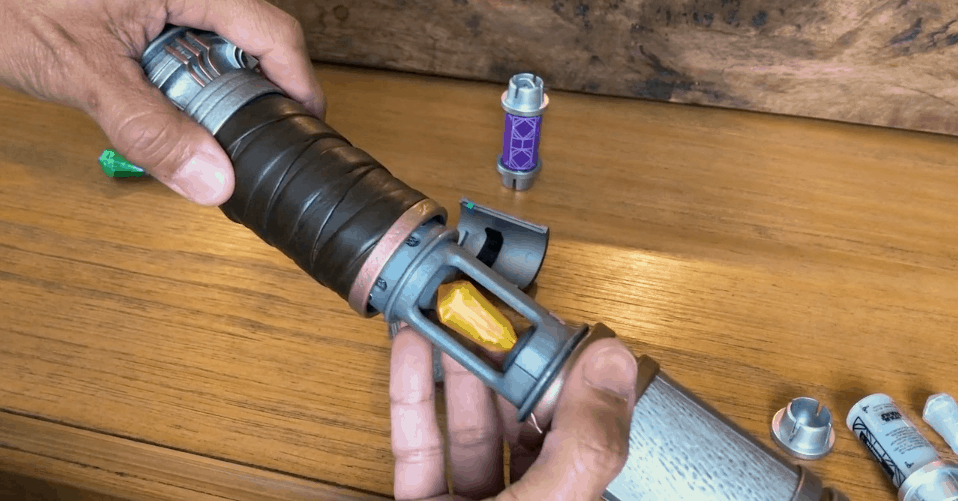 galaxy edge lightsaber crystal