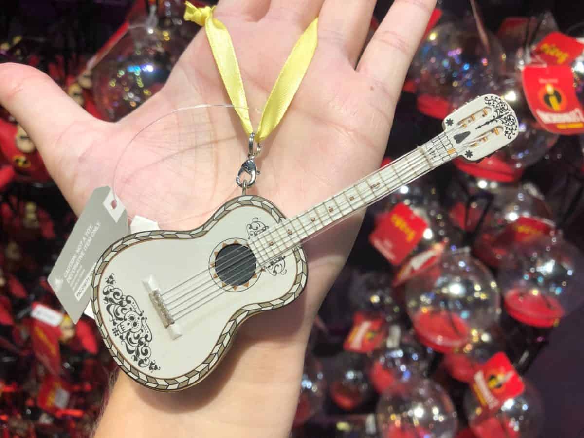 Coco guitar christmas ornament
