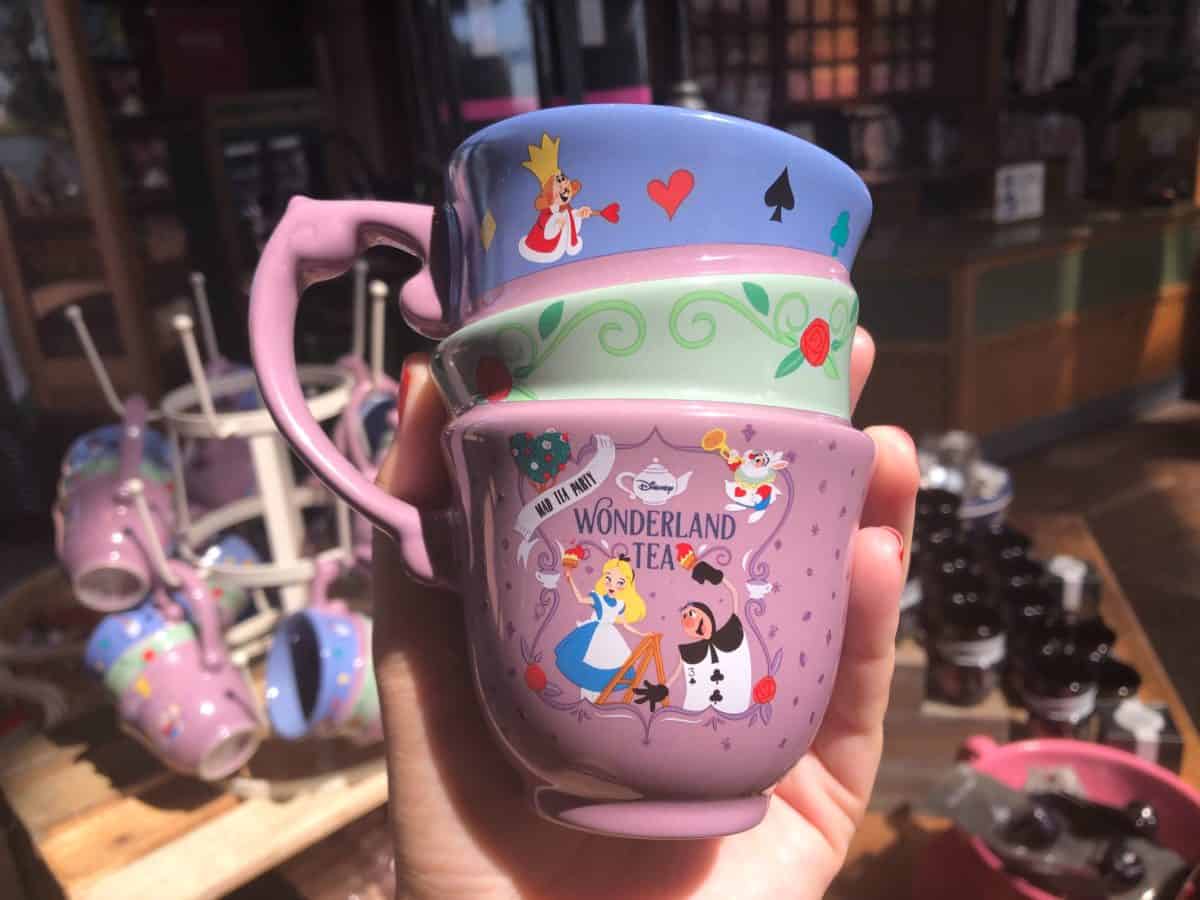 Alice in Wonderland Mad Tea Party Colorful Stacked Mug