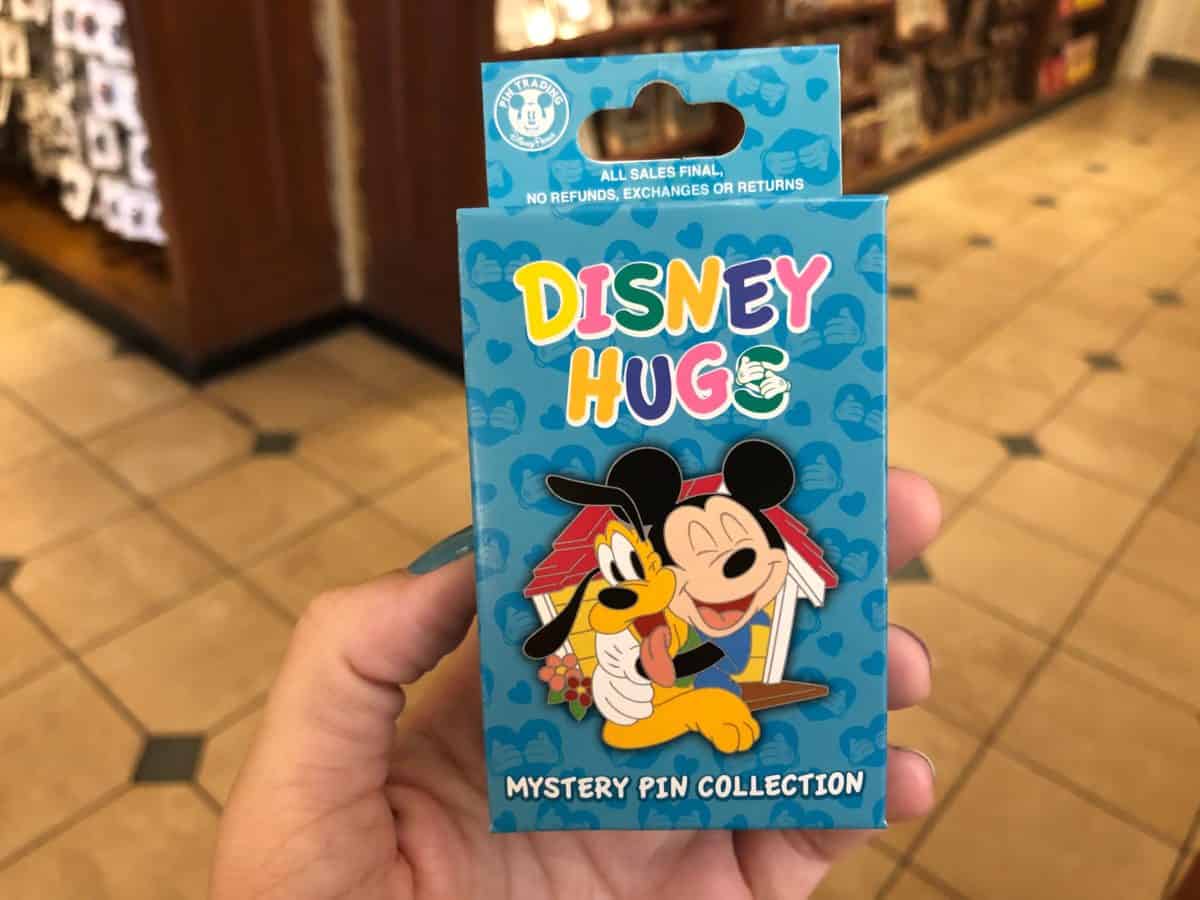Disney Hugs mystery pin box