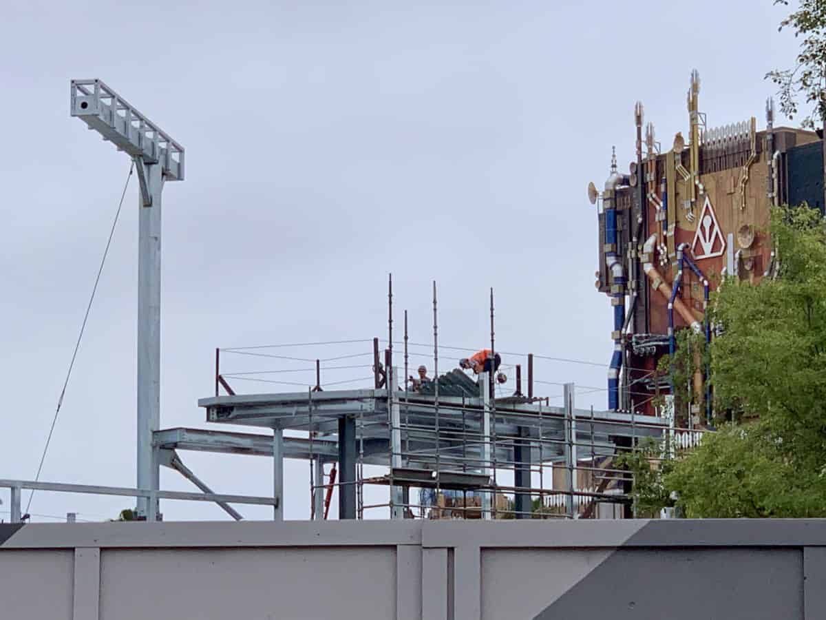 Marvel Superhero Themed Land Construction Progress Update Disney California Adventure June 7 2019