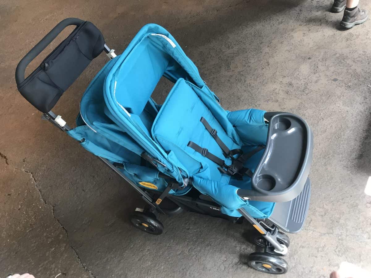 disneyland double stroller policy