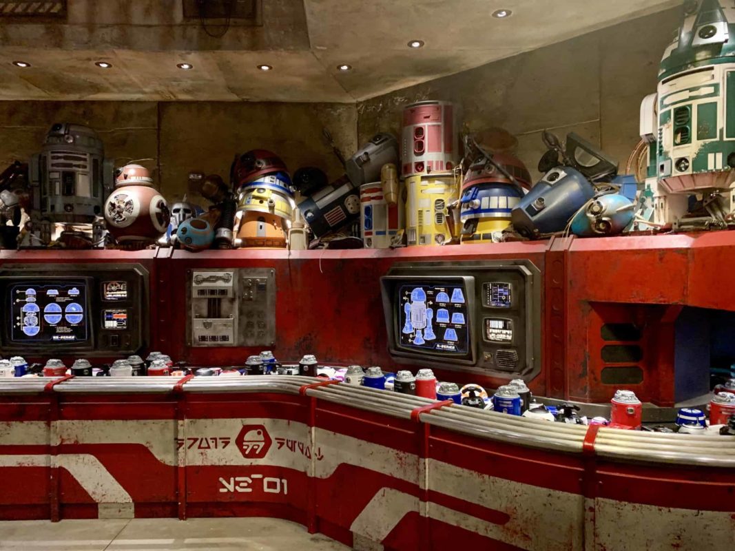 Droid Depot Scrap Metal Parts Policy Star Wars: Galaxy's Edge Disneyland Park