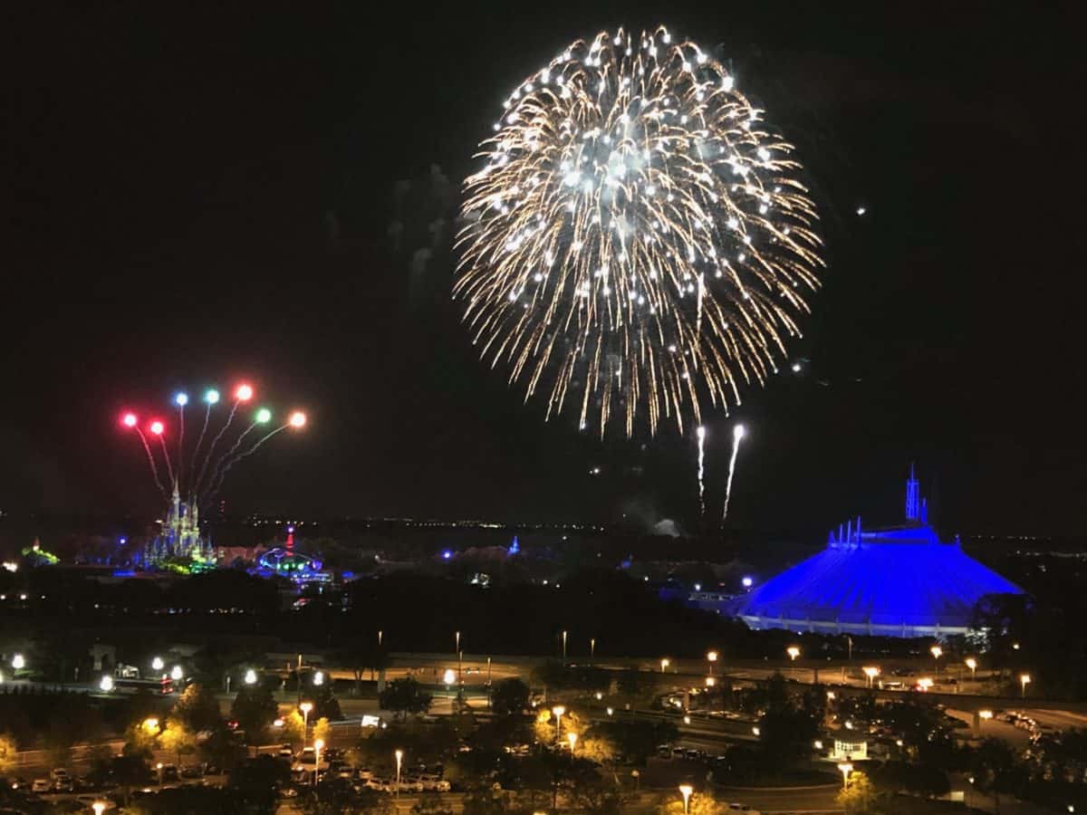 Magic-Kingdom-Fireworks-from-Contemporary-Resort-Balcony-by-Joshua-Meyer
