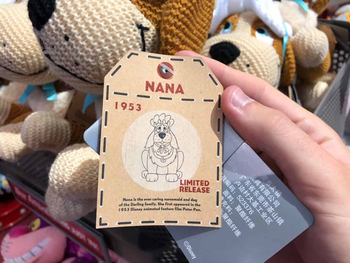 nana stuffed animal peter pan