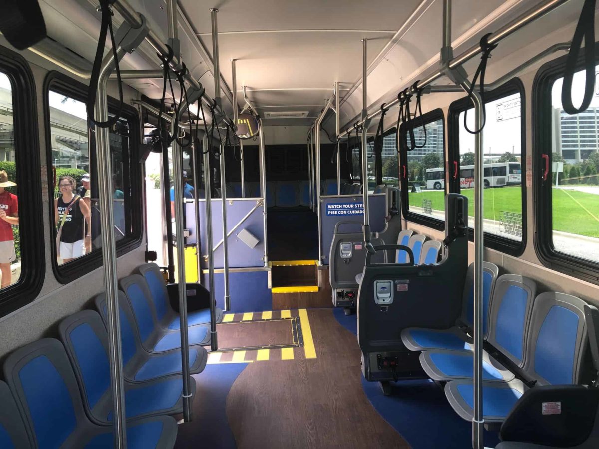 PHOTOS: New Walt Disney World Buses Feature USB Charging Ports, Now ...