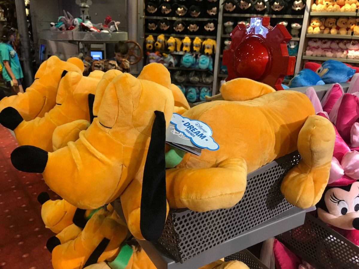 sleeping pluto plush