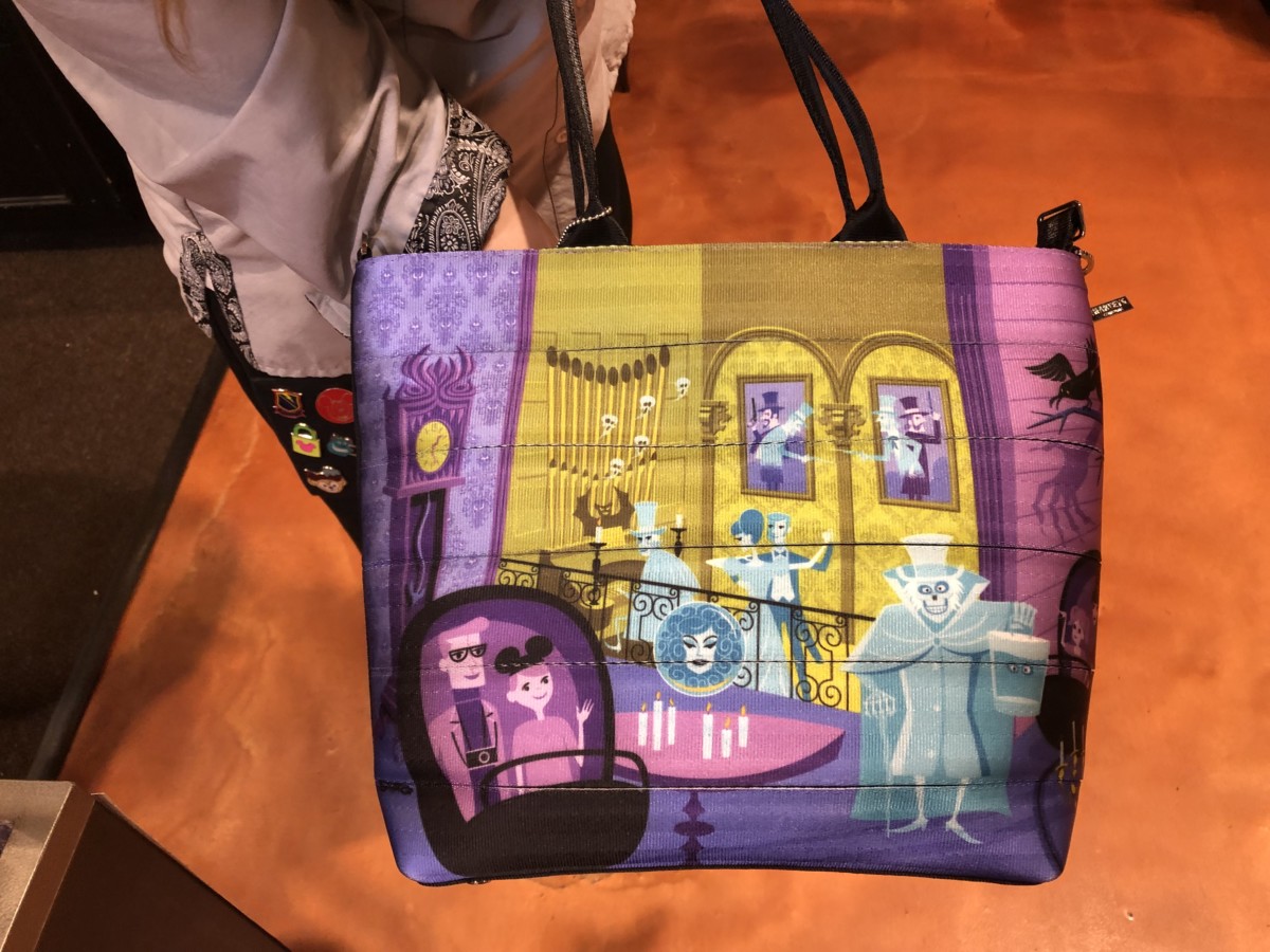 haunted mansion tote bag