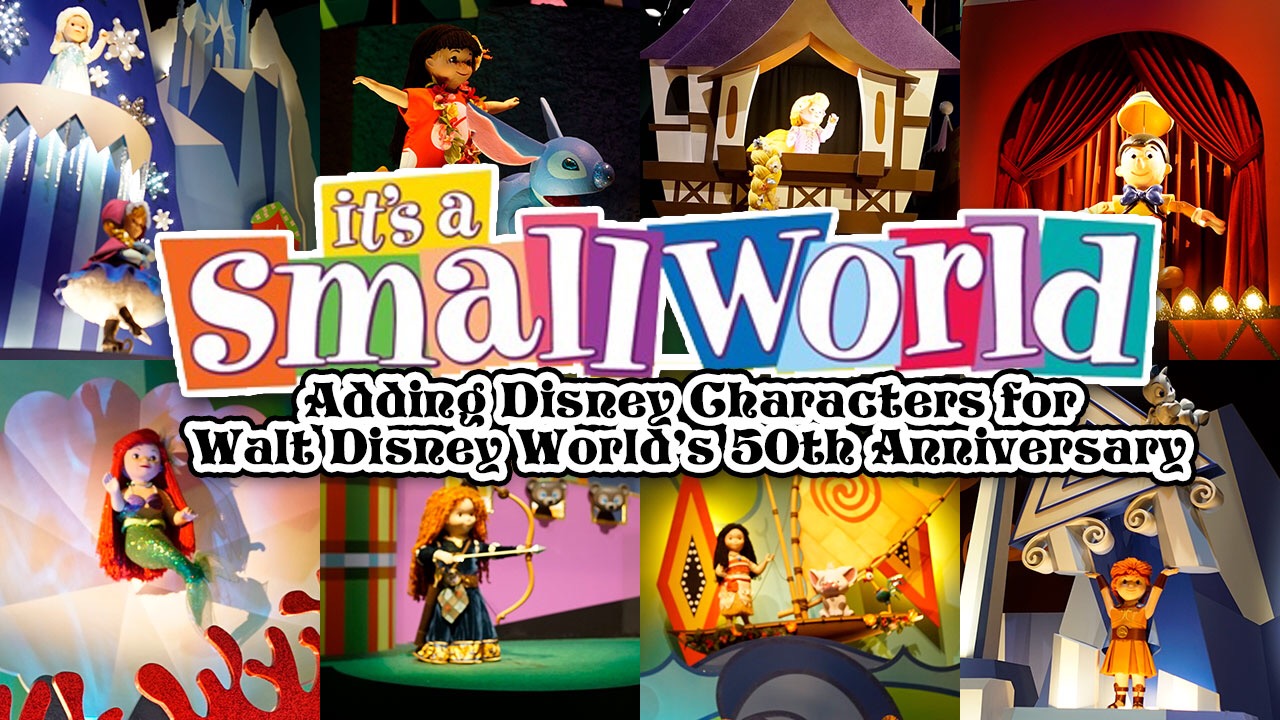 It S A Small World At Magic Kingdom Adding Disney Characters To - world of magic roblox world map