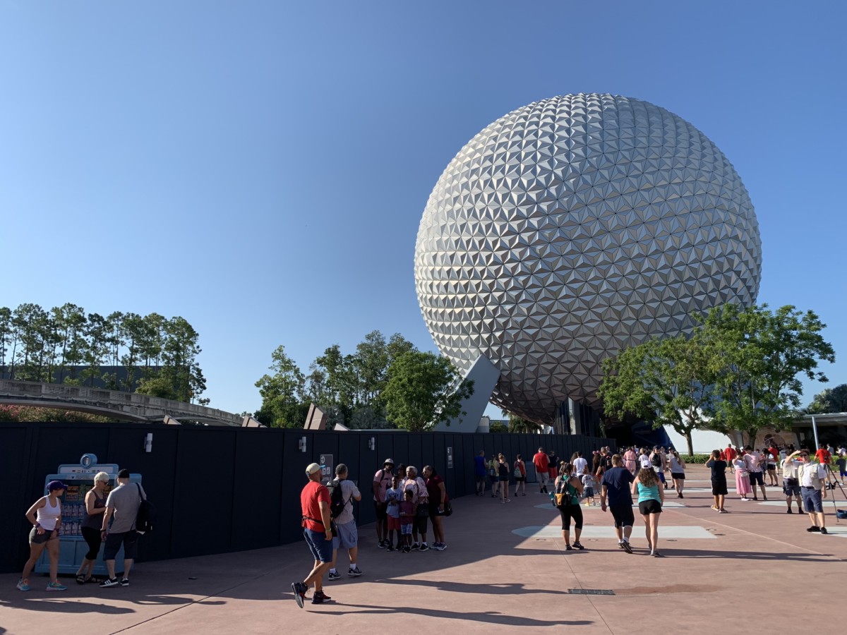 PHOTOS Future World East Pathway at Epcot Closing For Expansion