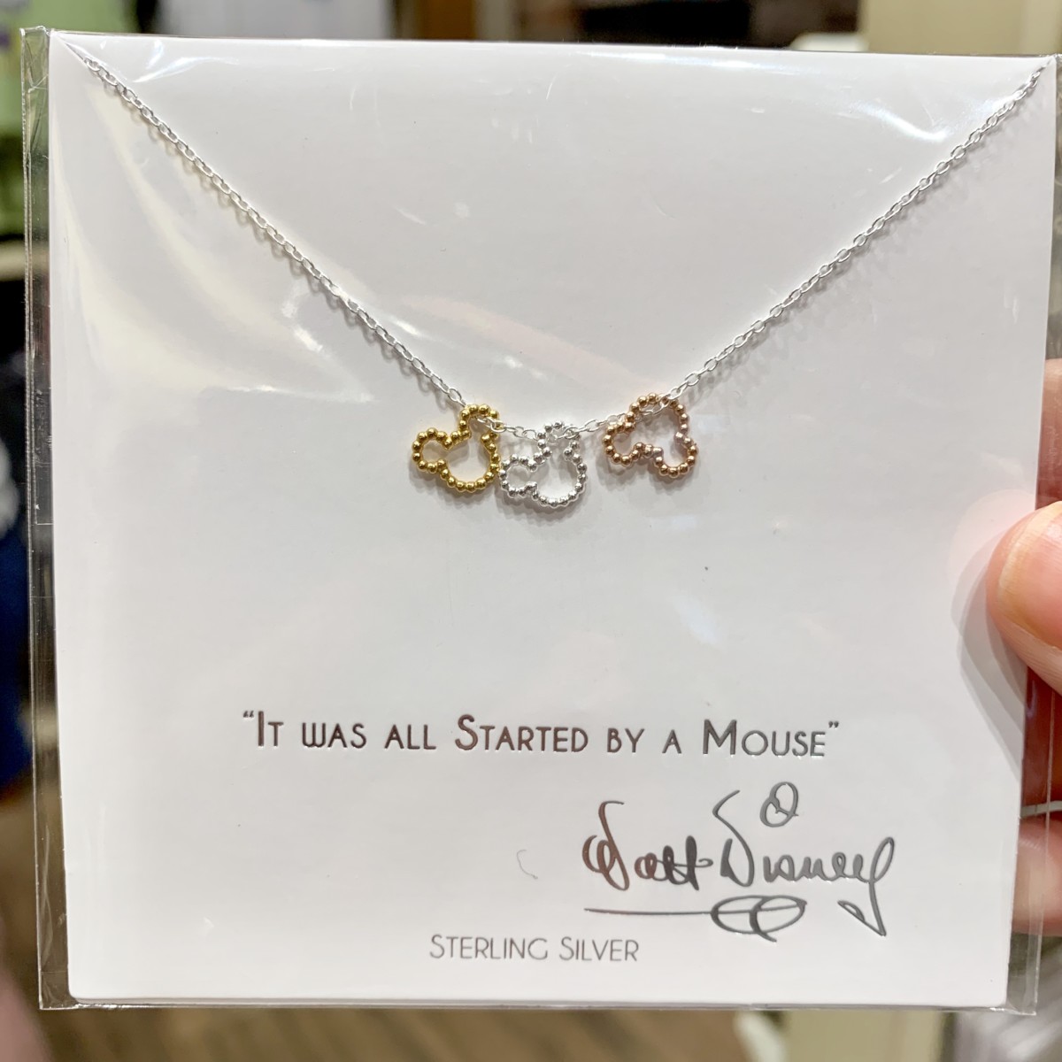 PHOTOS: New Sterling Silver Pendant Necklaces Added to Disney