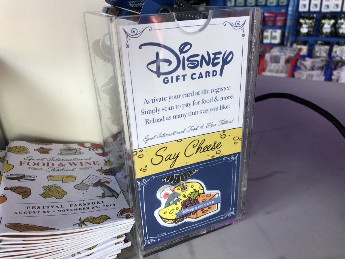 Photos New Souvenir Chef Remy Disney Gift Card Now Available At Epcot International Food Wine Festival 2019 Wdw News Today