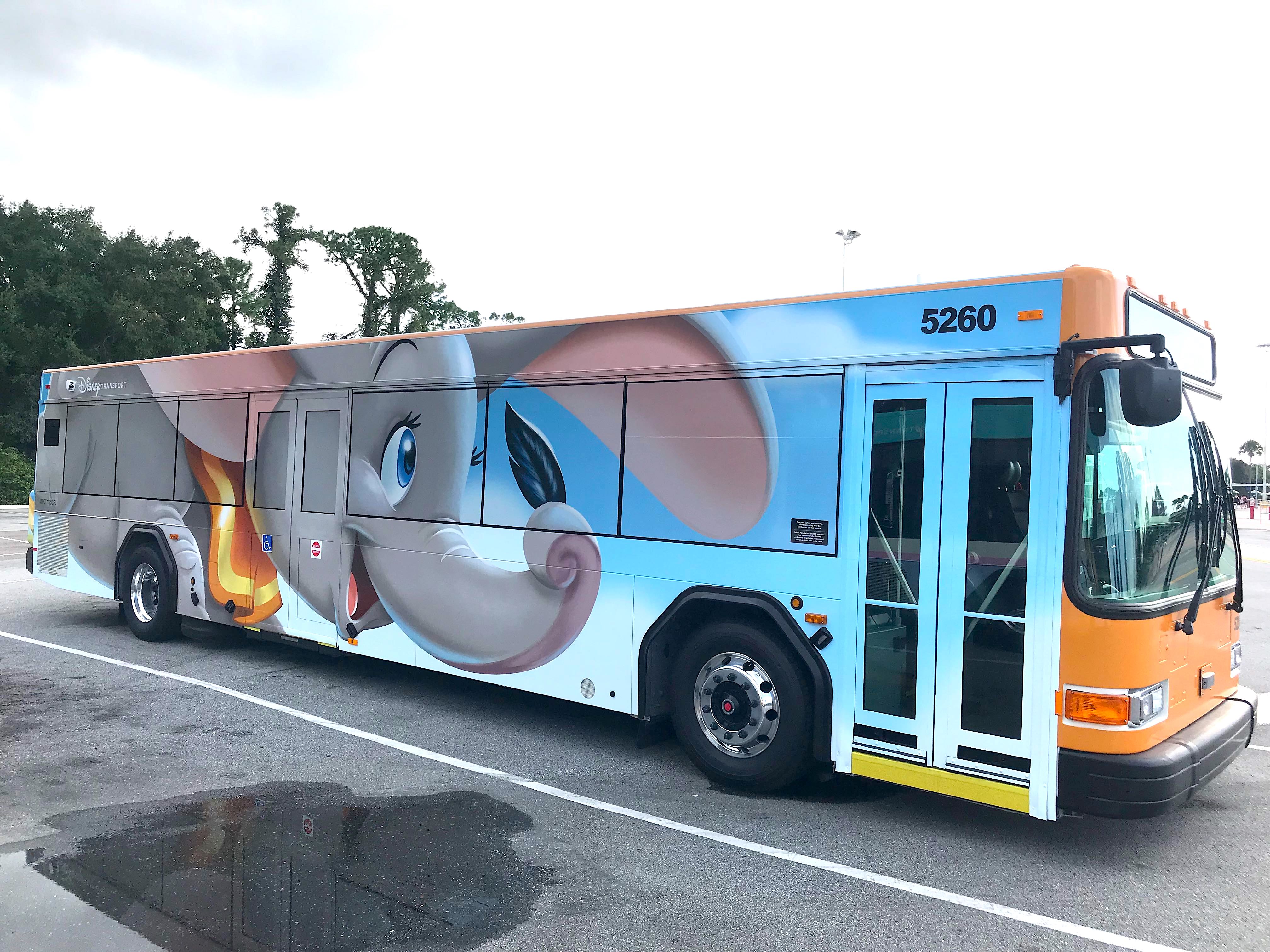 how long is bus ride from disney all star movies to magic kingdom