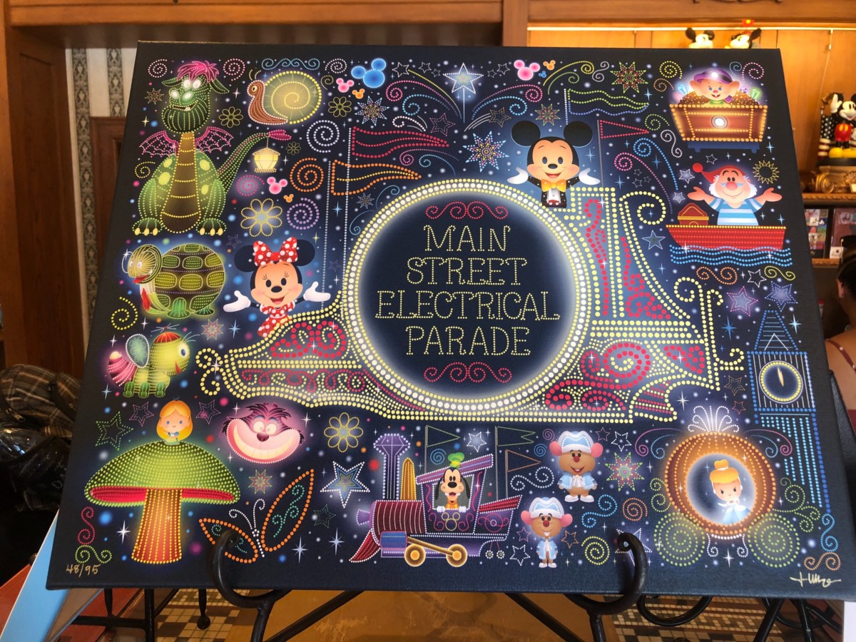 Main Street Electrical Parade Disneyland Merchandise 2019 Jerrod Maruyama Print