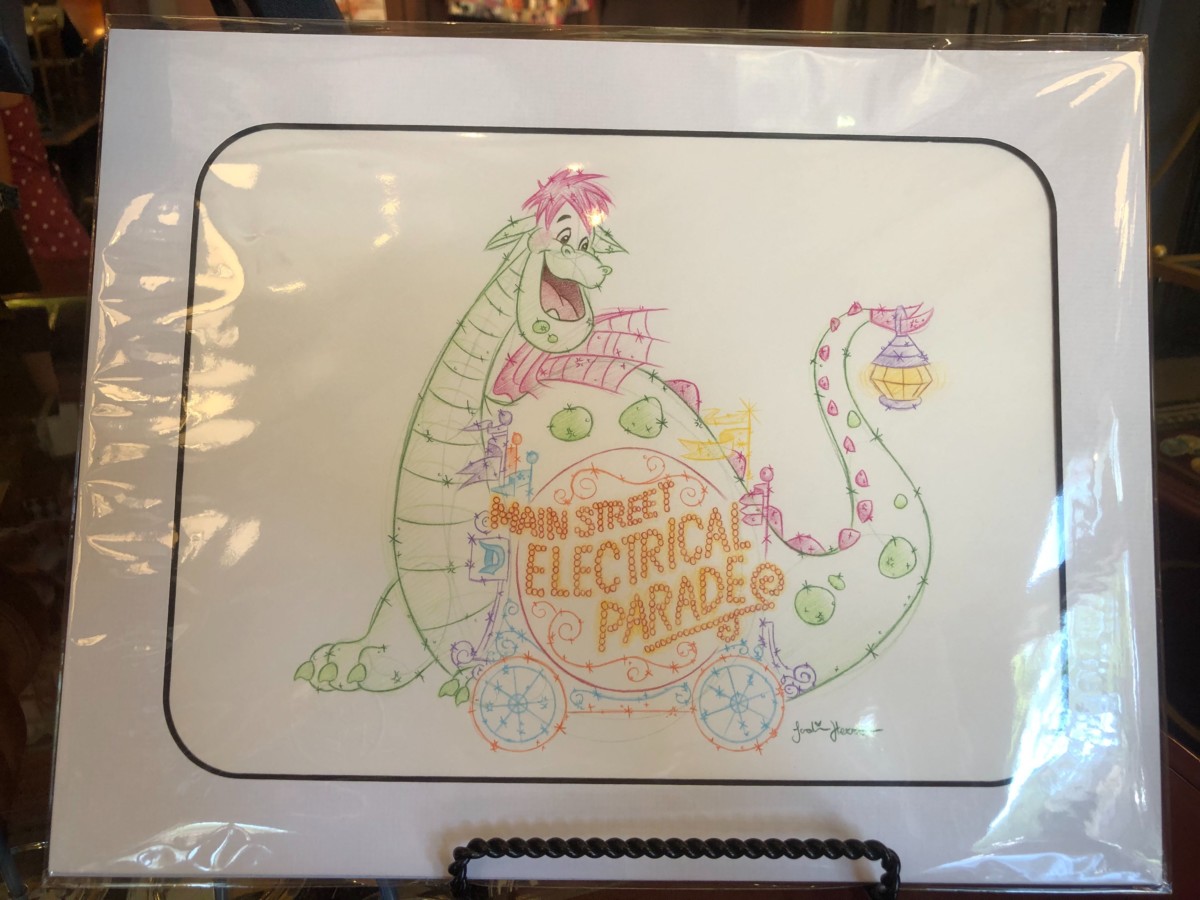 Main Street Electrical Parade Disneyland Merchandise 2019 Elliot Illustration