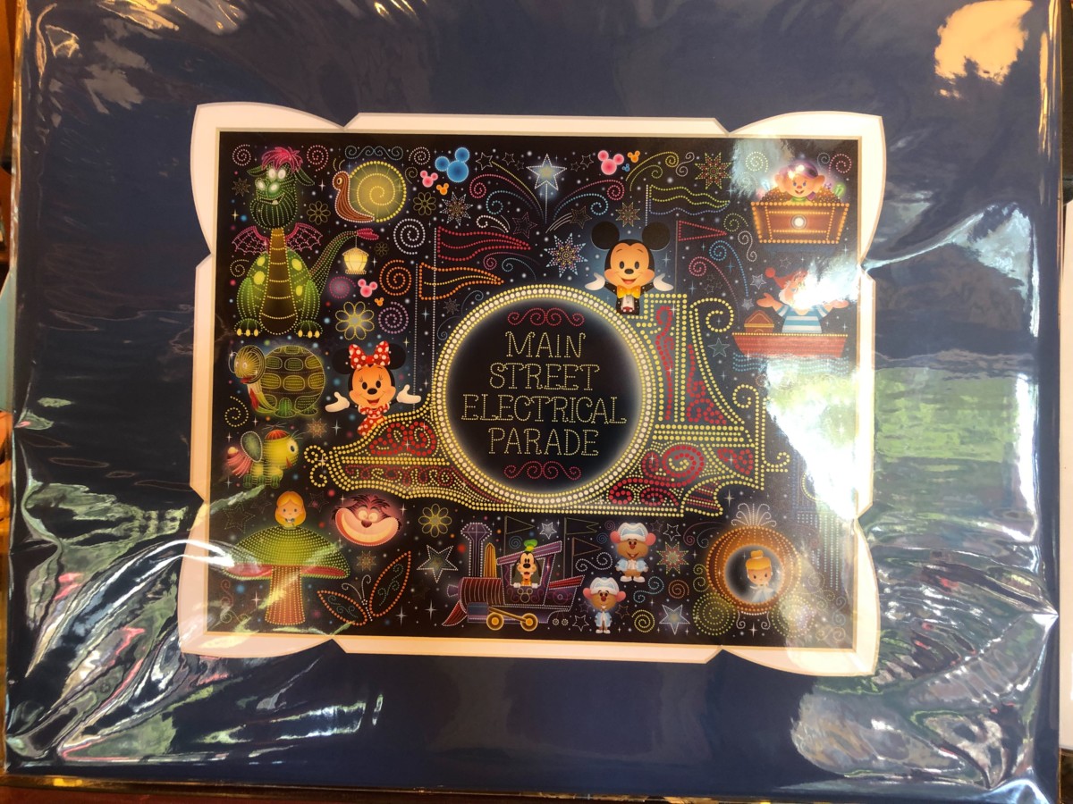 Main Street Electrical Parade Disneyland Merchandise 2019 Jerrod Maruyama Lithograph