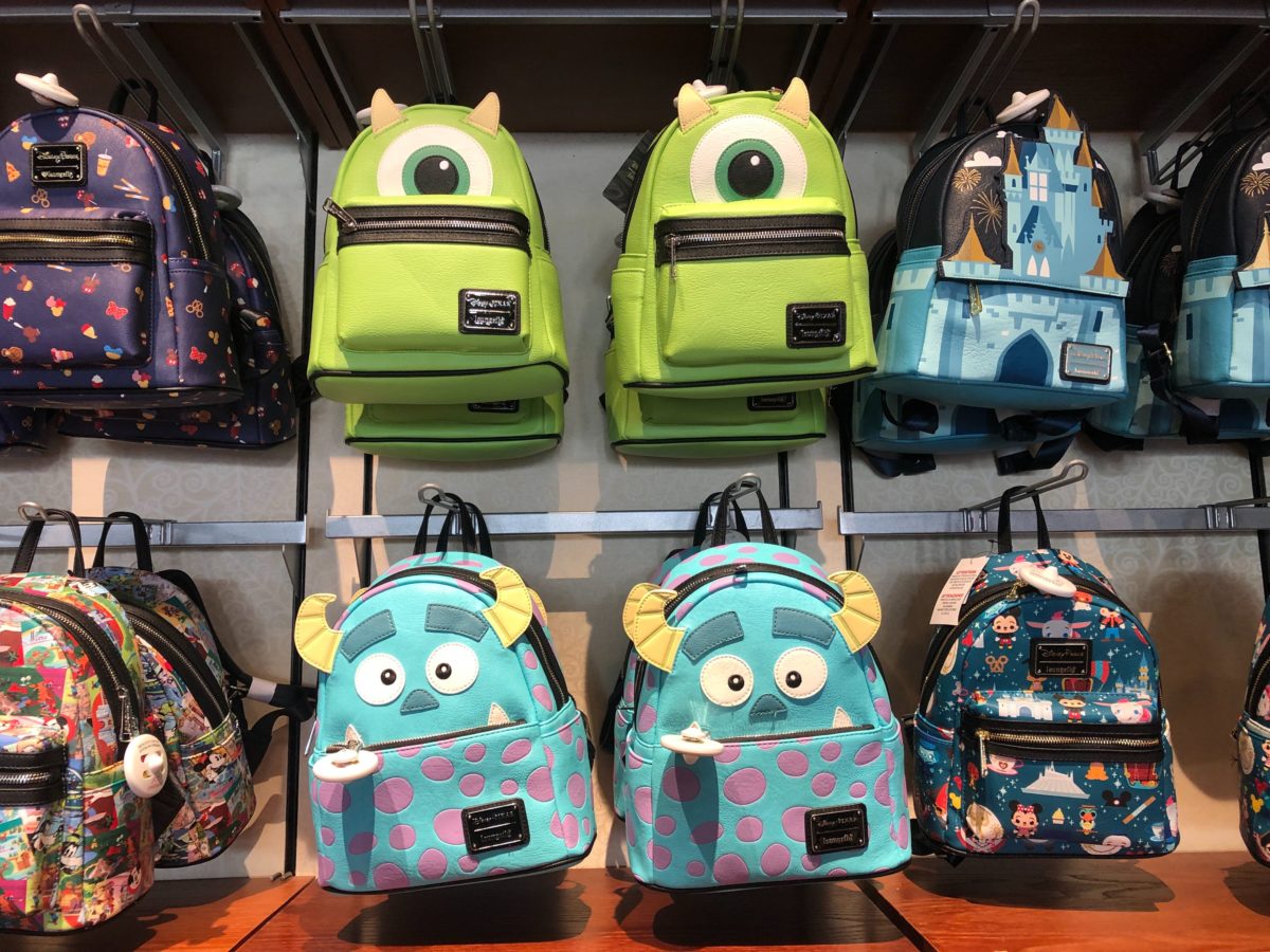 Monsters inc loungefly mini backpack best sale