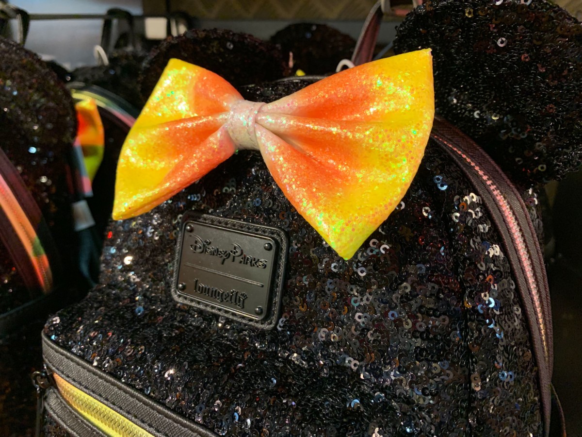 Candy Corn Bow Minnie Loungfly Backpack - $90.00