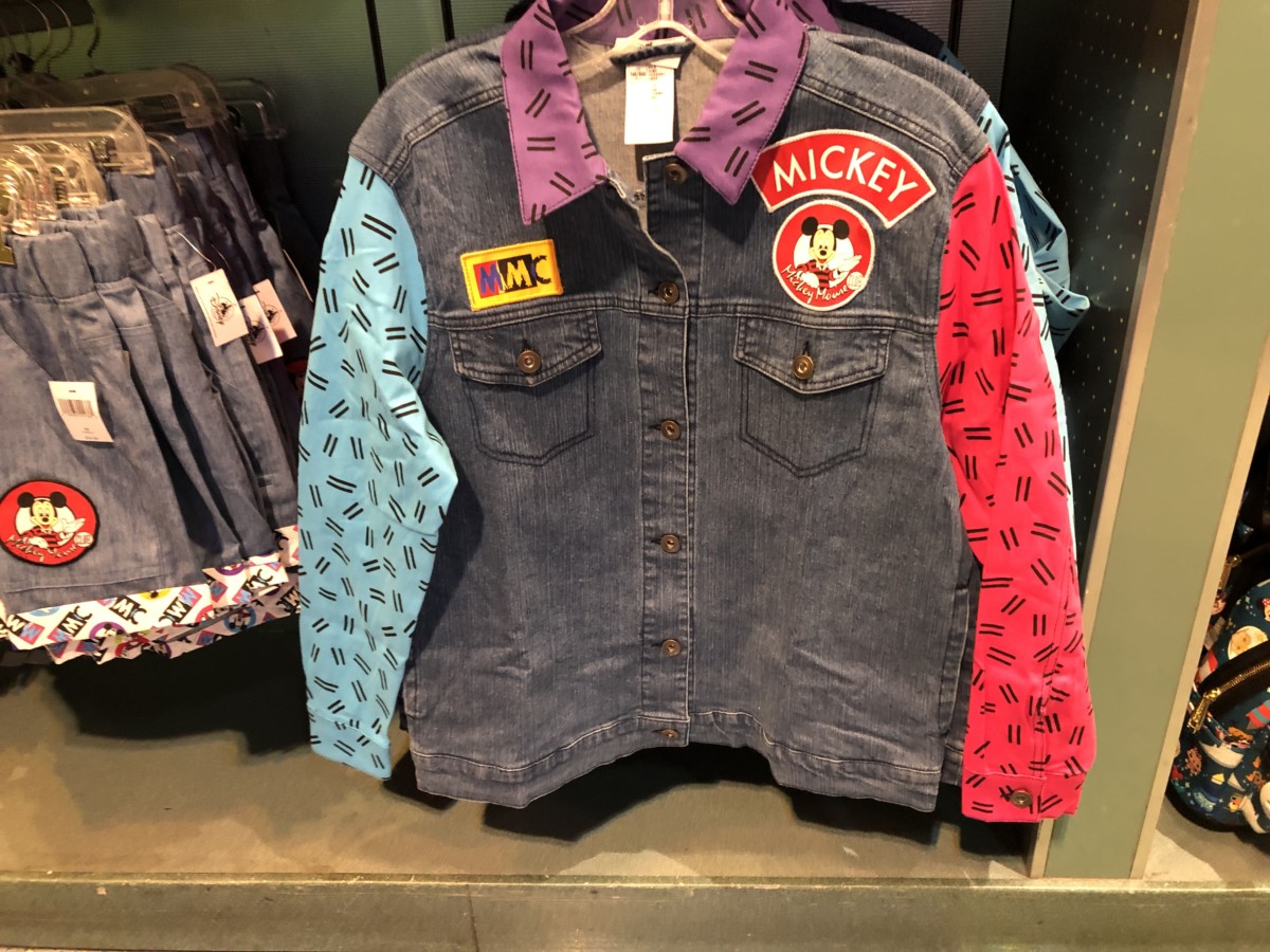 minnie mouse club jean jacket