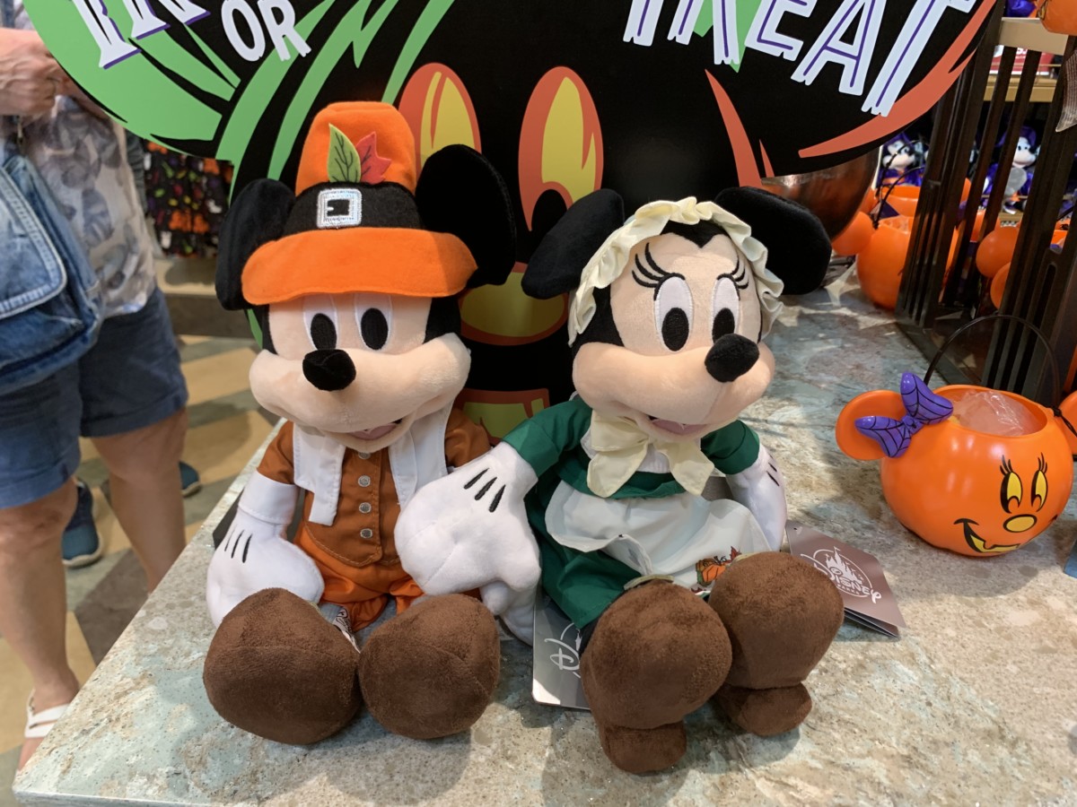 disney thanksgiving plush