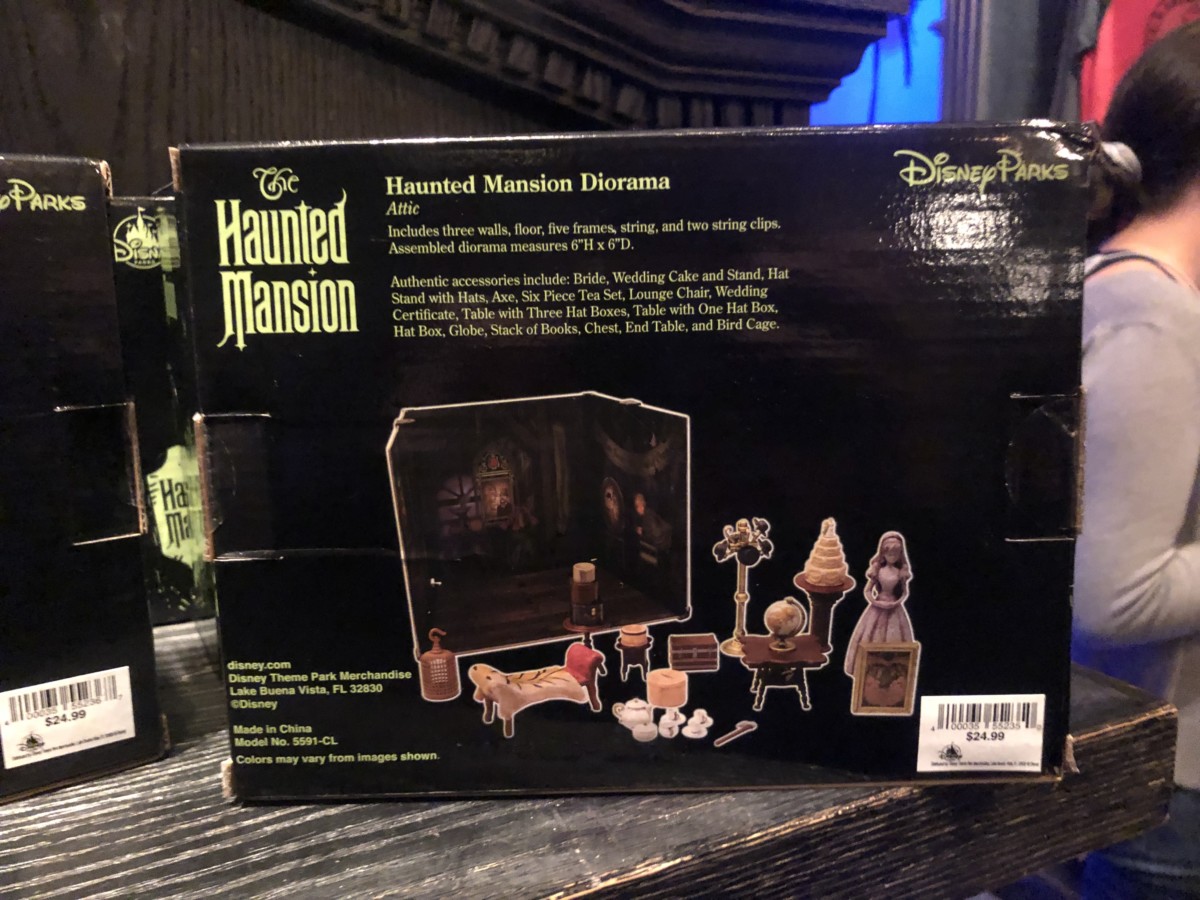 haunted mansion dioramas