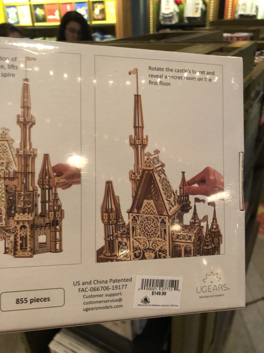 ugears disney castle