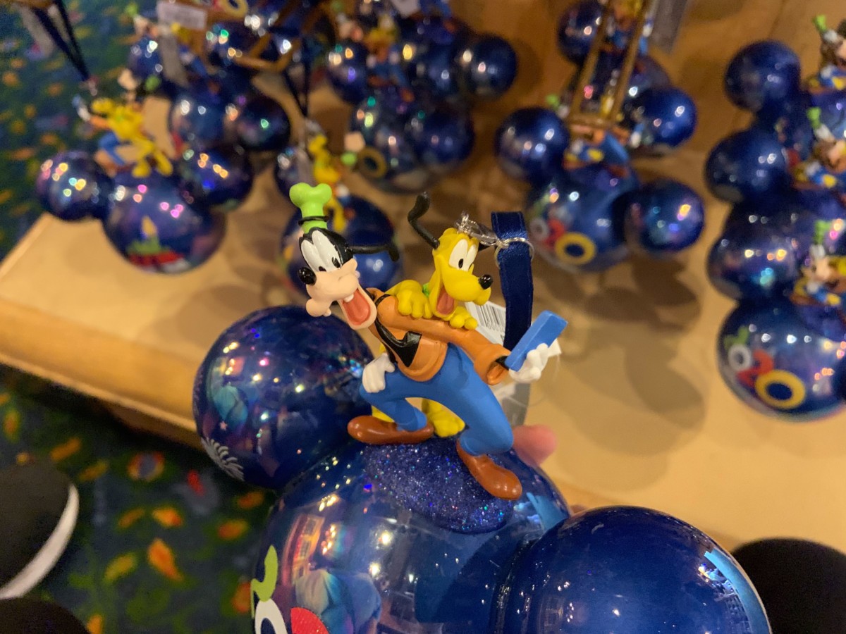 Goofy and Pluto Mickey Glass Blown Ornament - $25.99