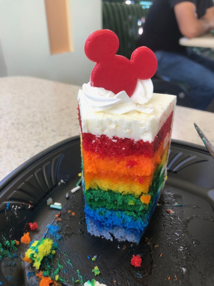 Disneyland Rainbow Cake 05