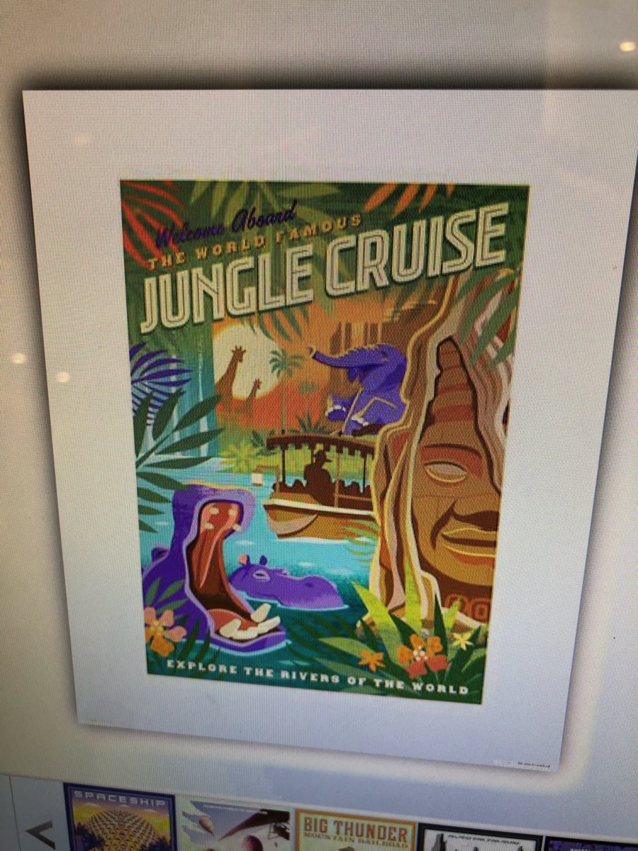 Jungle Cruise new attraction poster