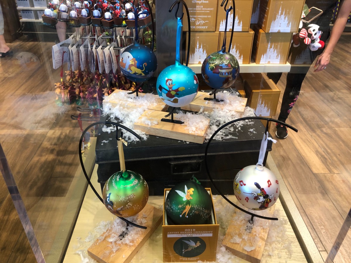  New Artist Series Limited Release Ornaments Deck the Halls at Disney Springs