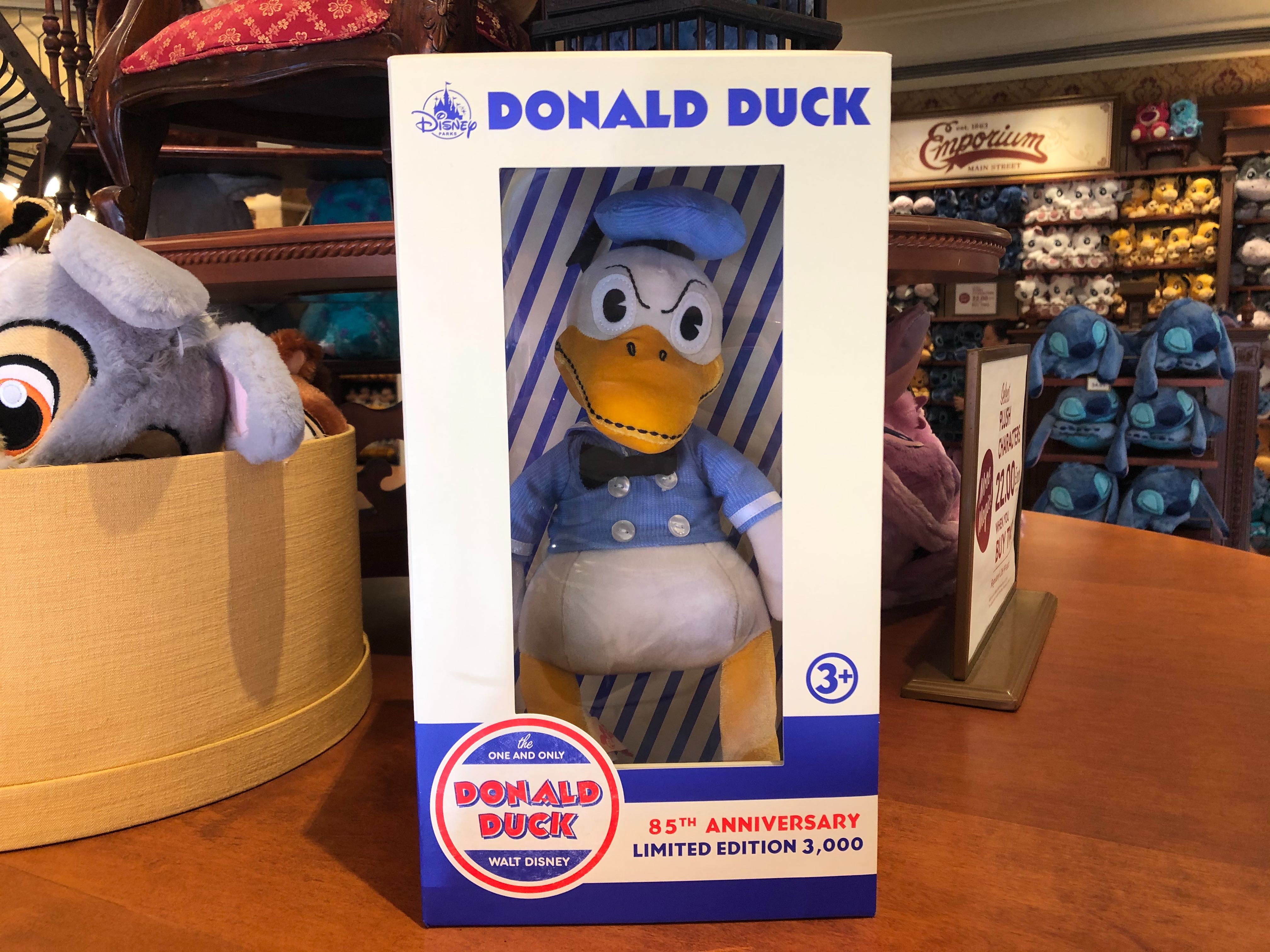 donald duck 85th anniversary plush