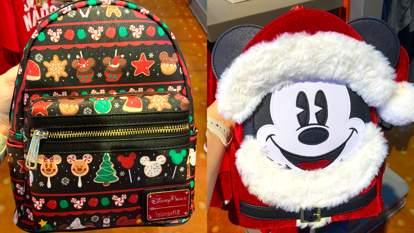 loungefly disney christmas cookie backpack