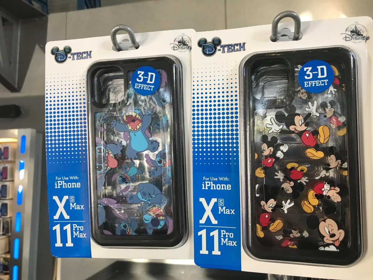 Photos New D Tech Iphone 11 Cases Featuring Mickey Mouse And Stitch Arrive At The Magic Kingdom Wdw News Today