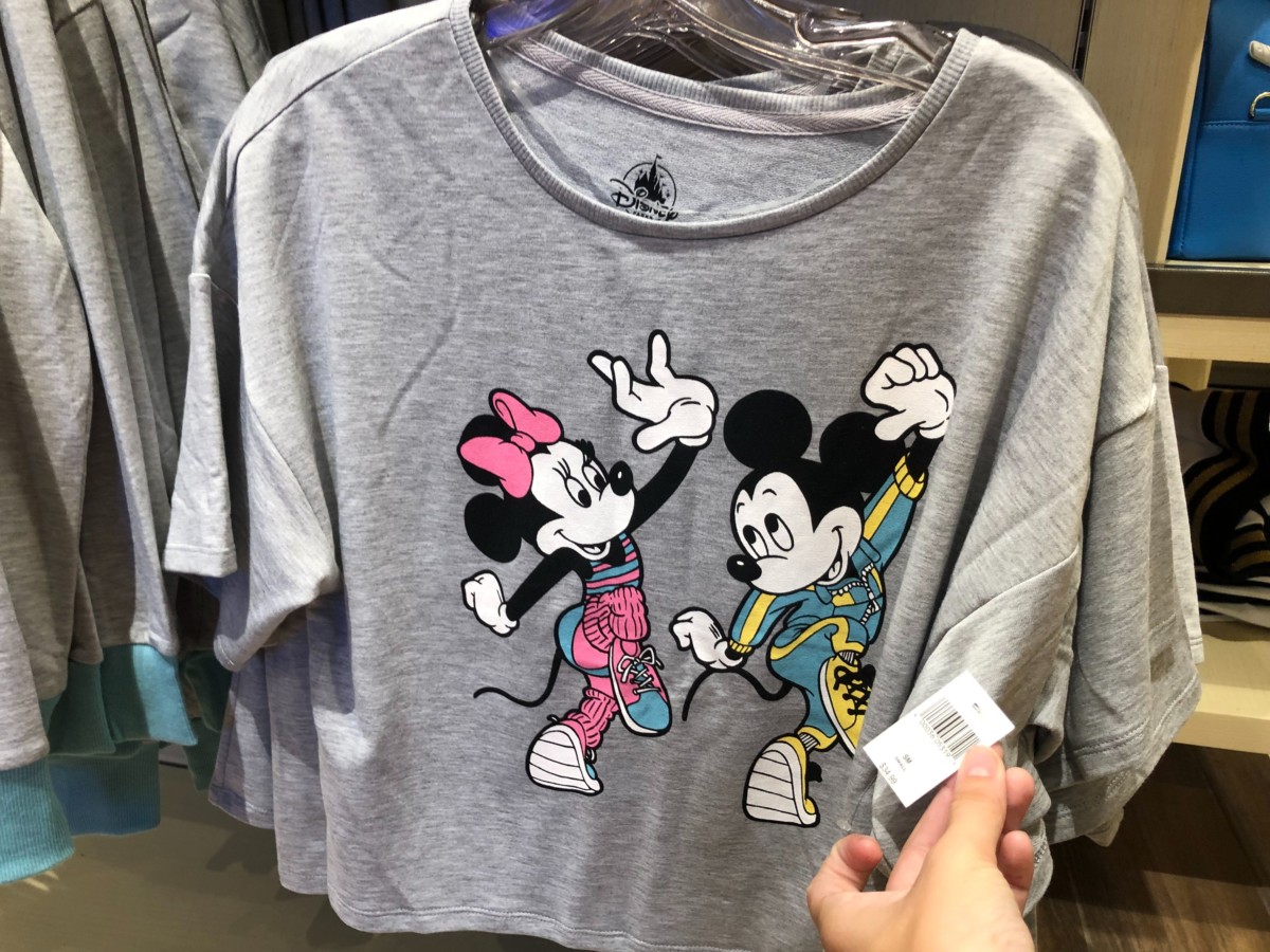Mickey and Minnie Mousercise Shirt - $34.99